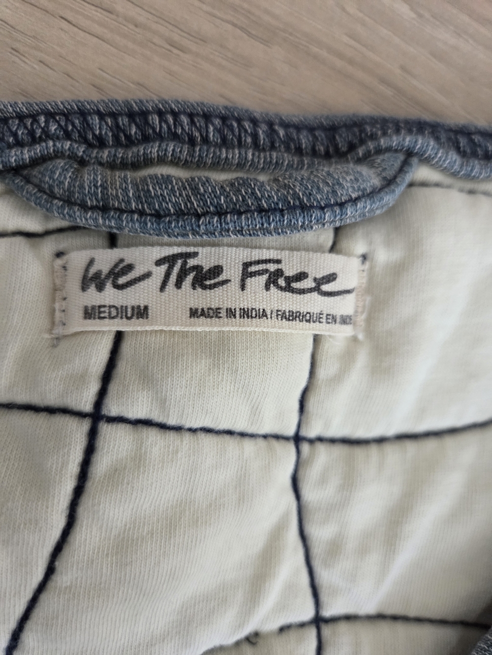 Free People Kara Quilted Jacket 💙🩵🤍 - Picture 7 of 11